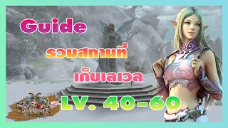 Lineage II | Guide การเก็บเลเวล 40-60 แบบชิลๆ !!!