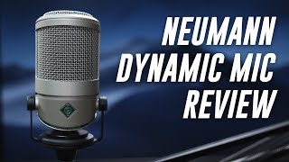 Video thumbnail for Neumann BCM 705 Dynamic Mic Review / Test by Podcastage