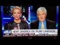Newt Let S Meghan Kelly Have It When She Calls Trump Sexual Predator