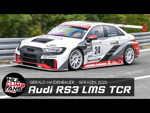 340hp Audi RS3 LMS TCR - Gerald Haidenbauer || Hill Climb Skradin 2023