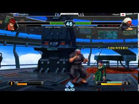EVO2014 KOFXIII Pools - Maidman vs Hitoshi