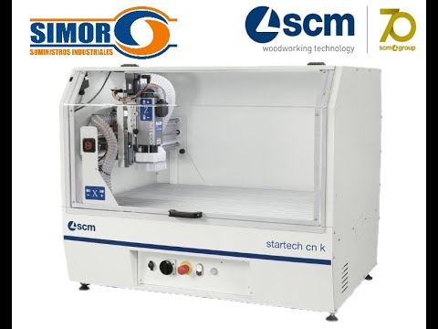 Simor. Nuevo startech cn k: el centro de mecanizado NC de 3 ejes compacto y de gran rendimiento.
