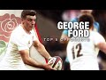 George Ford's top five players