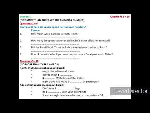 IELTS LISTENING PRACTICE TEST 2022 WITH ANSWERS ( Real Test Part-5)