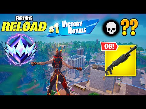 Fortnite Reload | High Kill UNREAL Ranked Win Full Gameplay (Keyboard & Mouse)