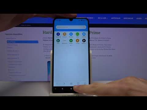 Cómo borrar el historial de navegación en ZTE Blade 10 Prime - navegador preinstalado