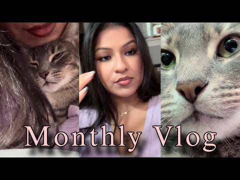 Monthly Vlog: Life recap, creative looks and vibes 