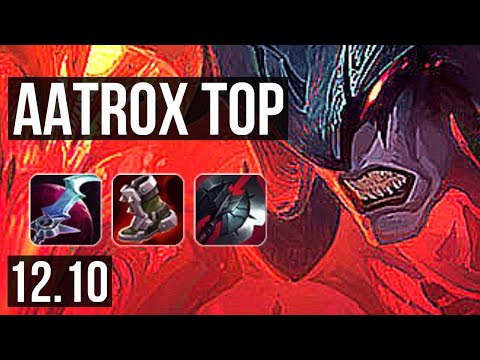 AATROX vs AKALI (TOP) | 6 solo kills, 1.2M mastery, 400+ games, 17/4/8 | EUW Diamond | 12.10