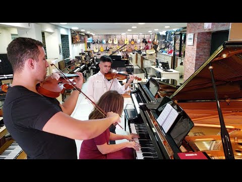 Hino - 315 “Comtempla do céu” | Piano Yamaha C-3 - Selma  | Violino - João | Viola - Gustavo