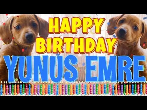Happy Birthday Yunus Emre! ( Funny Talking Dogs ) What Is Free On My Birthday