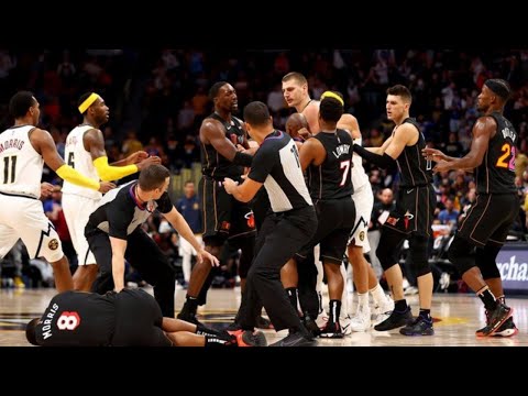 Jokic dá 'encontrão' em Markief Morris e inicia confusão em jogo da NBA