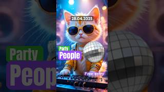 Party Tonight #short #party #dance #club #dj #cat