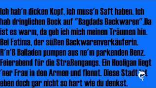 Schwarz zu blau- Peter Fox (Lyrics)