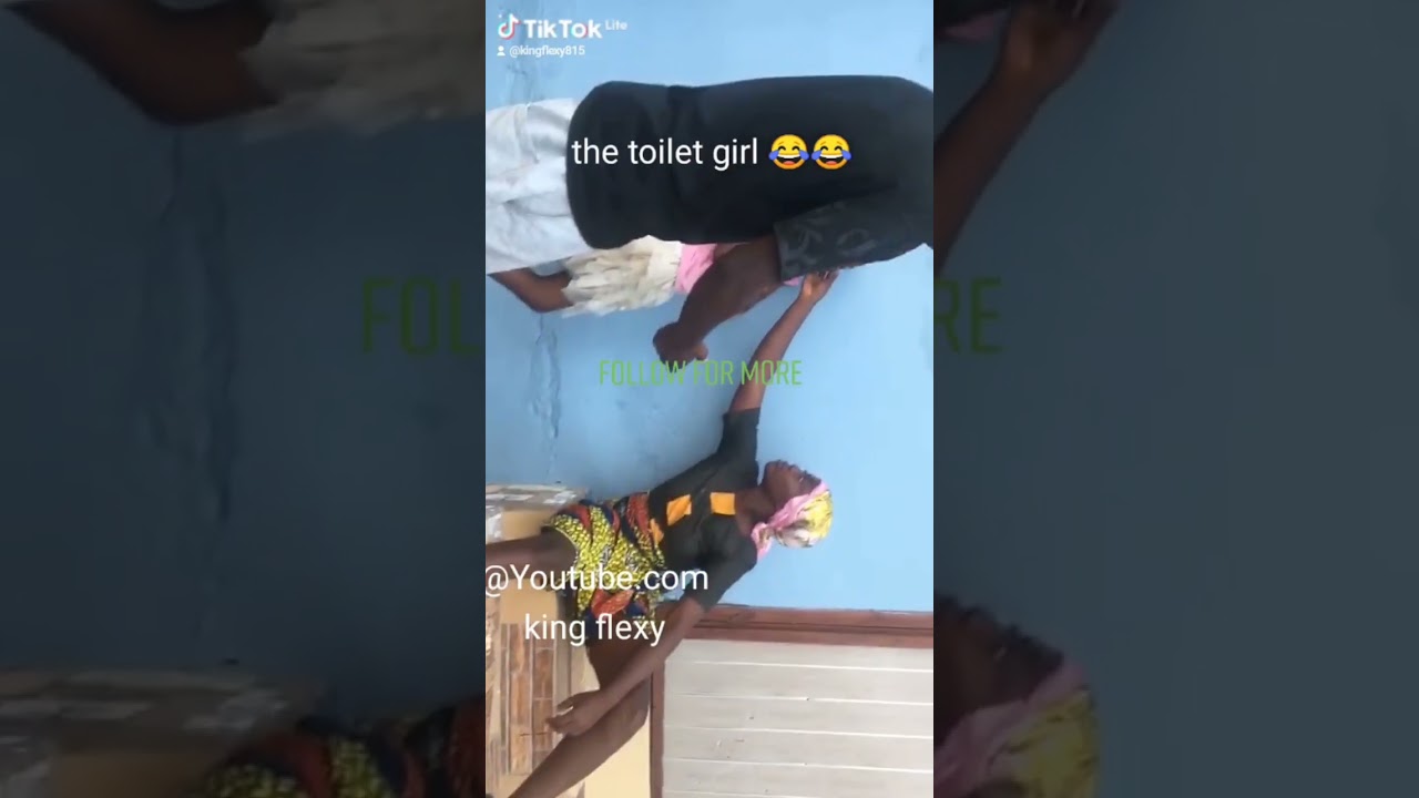 king flexy#the toilet girl🤔🤣🤣