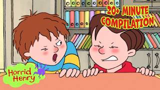 Everyone Hates Henry!? Henry FAILS School! | Horrid Henry | Season 2 - Clip Compilation | 20+ MINS