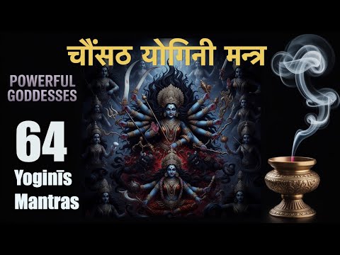 64 Yoginis Mantras | चौंसठ योगिनी मन्त्र | शक्ति | रहस्य | मोक्ष | Power | Mystery | Liberation