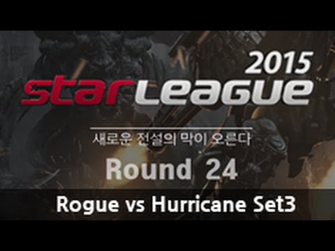 [SSL 2015 S2] Rogue vs Hurricane R.24 Day1 match2 set3 -EsportsTV, Starcraft 2