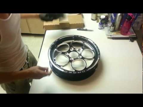 Weld Racing Magnum Drag 2.0 Black Anodized Wheel unboxing