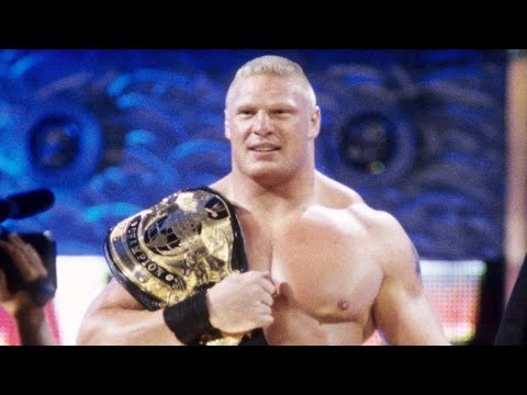 Brock Lesnar's first entrances as WWE Champion: Raw, Aug. 26, 2002