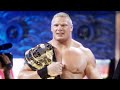 Brock Lesnar's first entrances as WWE Champion: Raw, Aug. 26, 2002