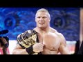 Brock Lesnar S First Entrances As WWE Champion Raw Aug 26 2002