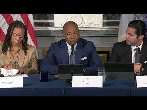 Mayor Adams Asylum Seekers