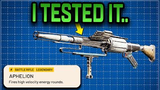 I Found ARC Raiders NEW Aphelion Weapon.. Is It Any Good?