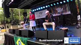 Wombatuque performing 'Boca Sem Dente' @ Spring Street Beat Festival