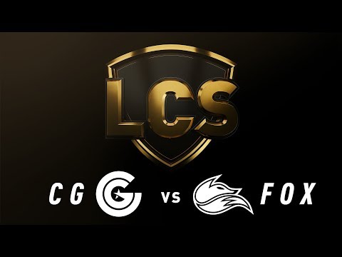 CG vs. FOX - Week 1 Day 1 | LCS Spring Split | Clutch Gaming vs. Echo Fox (2019)