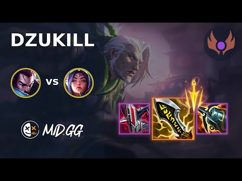 MID.GG: [ Dzukill ] Yasuo TOP vs Irelia | EUW MASTER | LOL Season 2026
