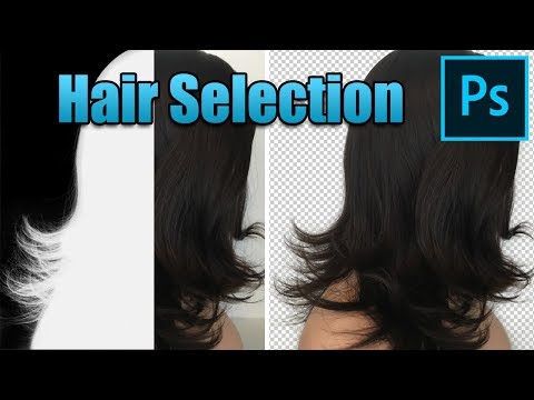 Hair Selection Tutorial - Advanced Photoshop Masking for Difficult Hair