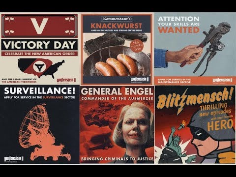 "Stealing General Engel's ship"  wolfenstein 2 the new colossus finale