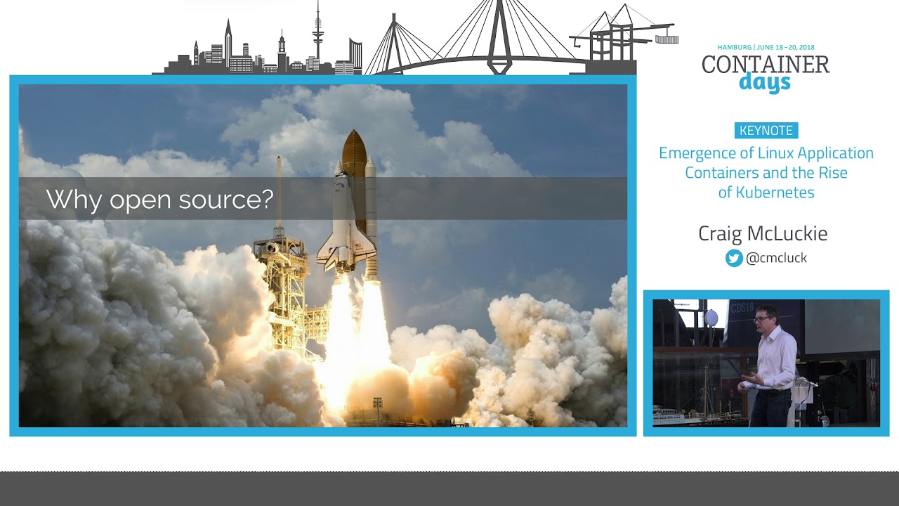 Emergence of Linux Application Containers and the Rise of Kubernetes – Craig McLuckie, Heptio