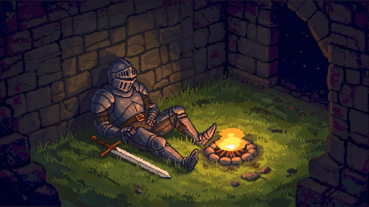 Rest, you're safe here...