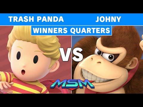 MSM Online 3 - Trash Panda (Lucas) Vs SRC | Johny (Donkey Kong) Winners Quarters - Smash Ultimate