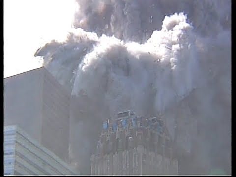 WTC1 Collapse & WTC7 hit by Debris - Unkn./ABC - Raw Ftg. from NIST (As-released Quality)