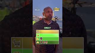 THE GOAT VOTE with Roy Jones Jr 🐐🥊 #royjonesjr #muhammadali #miketyson #oleksandrusyk