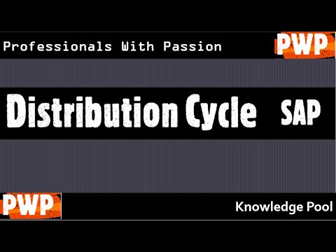 SAP Controlling - Concept of Distribution Cycle