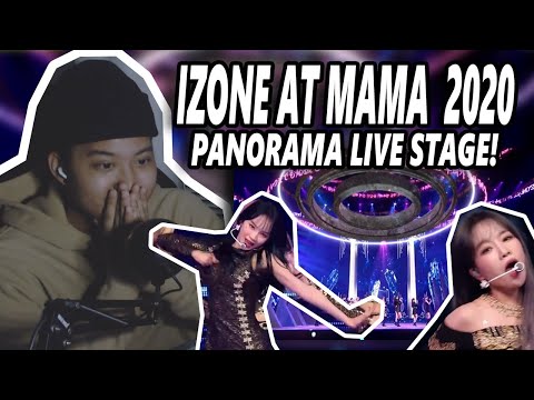 IZ*ONE at MAMA 2020 (THEY PERFORM PANORAMA!) | LIVE WIZ*ONE REACTION