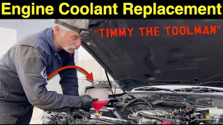 Engine Coolant Replacement 4.7L 2UZ-FE V8 (Land Cruiser, LX470, GX470, Tundra, Sequoia, 4runner)