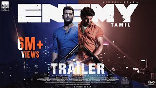 Enemy (Tamil) -Official Trailer  Vishal  Arya  Ana