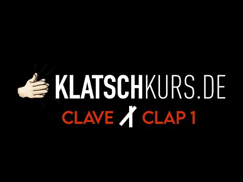 Clave Clap 1, 120bpm, Full - Klatschkurs - Rhythm Reading - by Kristof Hinz