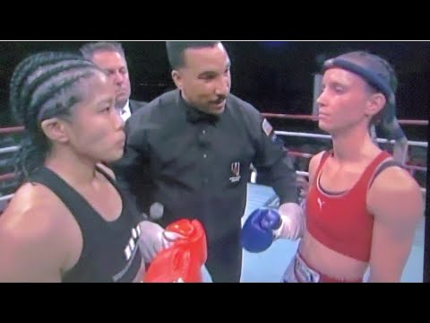 Christine Toledo vs Ruth Ashdown July 2008 Full Muay Thai Rules