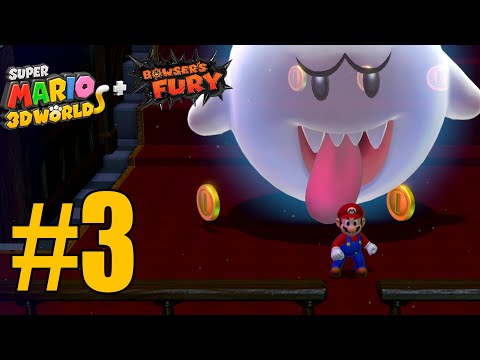 Super Mario 3D World + Bowser's Fury Gameplay Walkthrough Part 3 ( World 3)