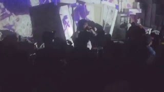 WHITE FANG - "Pissing In The Driveway" live 2/20/2016 @ Basic Flowers LA, CA