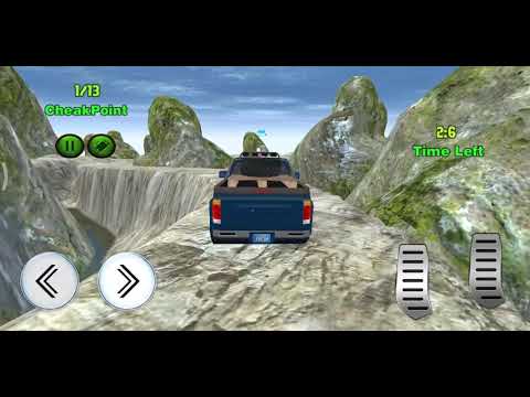 Level 11 { pickup truck driving simulator uphill 3D 2020 }