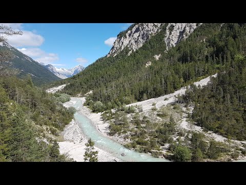 🚵‍MTB-Tour ~ Mittenwald 🗻 Scharnitz 🌊 Isarursprung 🐮 Kastenalm ⛰ #MyKomootStory #Karwendel #Gebirge