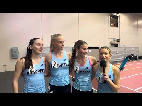 Prospect's B Team Wins Section 2 Of The Girls 4x800m