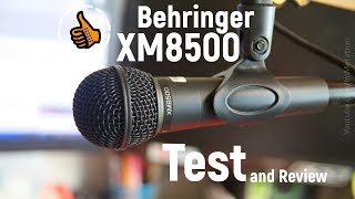 Behringer XM8500 - відео 2