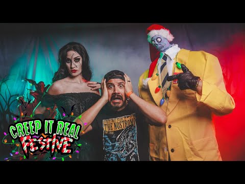 LARGEST Spooky Christmas Festival in Orange County! | Creep it Real Festive  [2024]